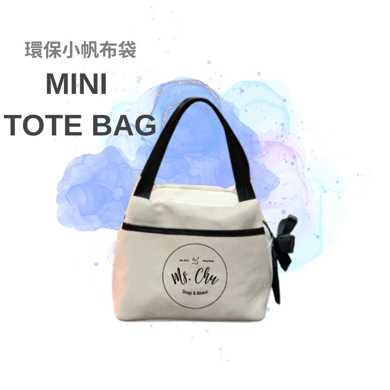 Ms. Chu Mini Canvas Tote Bag
