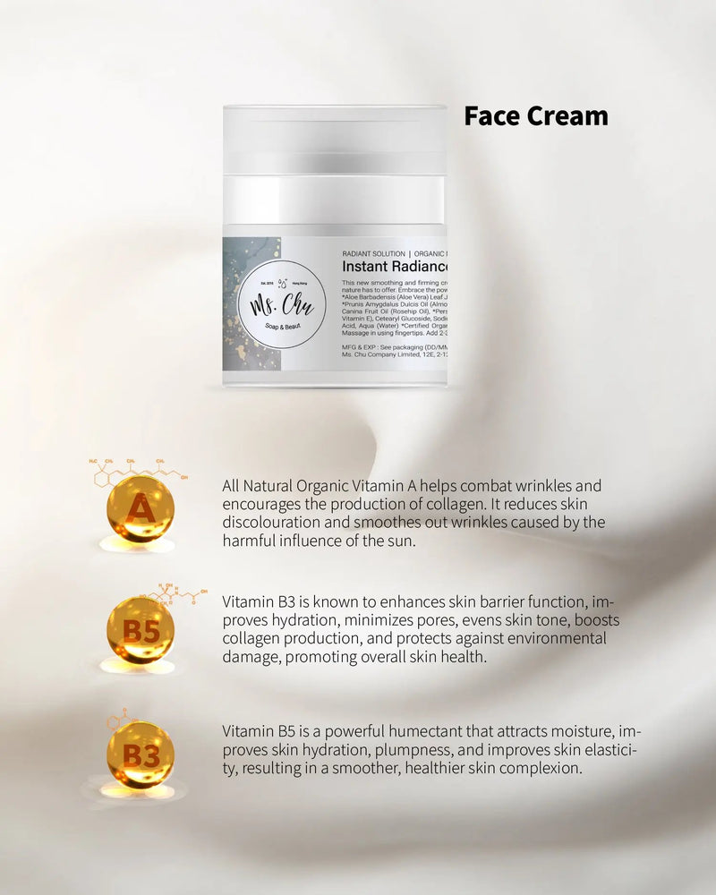 Anti-Ageing Radiant Set - Ms. Chu Soap & Beaut