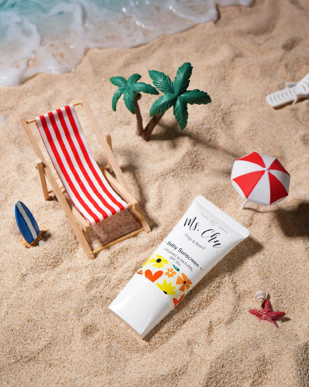 嬰兒礦物防曬SPF50+ | 濕疹敏感肌安全防護- Ms. Chu