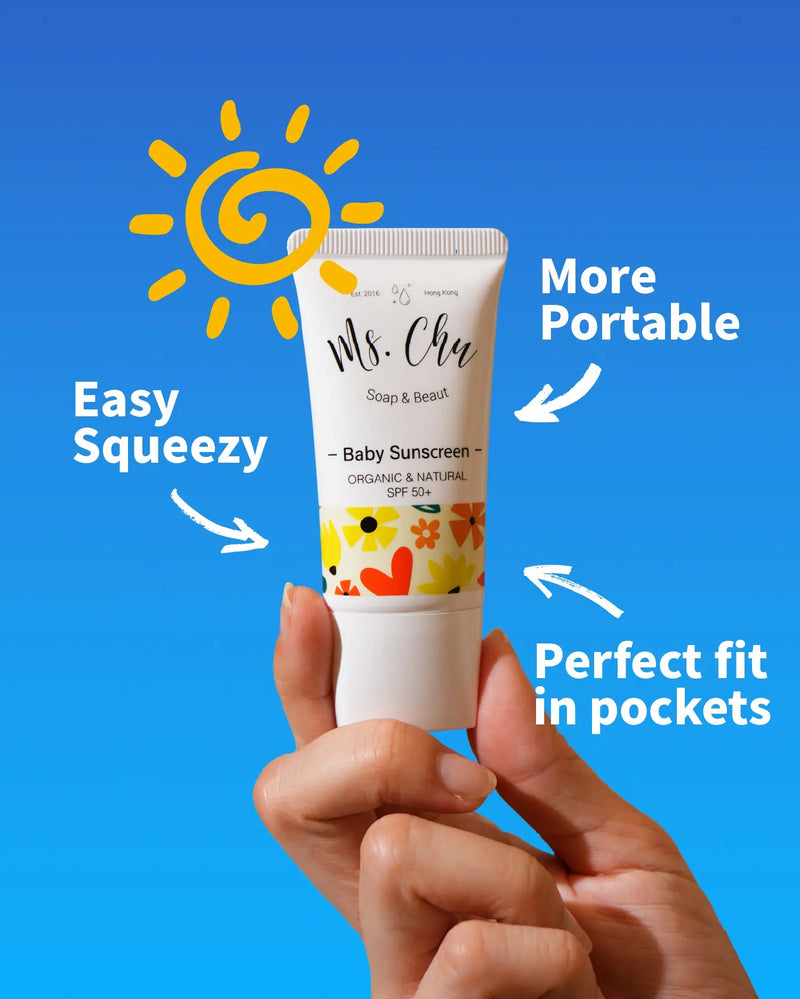 Baby Mineral Sunscreen SPF50+ - Ms. Chu Soap & Beaut