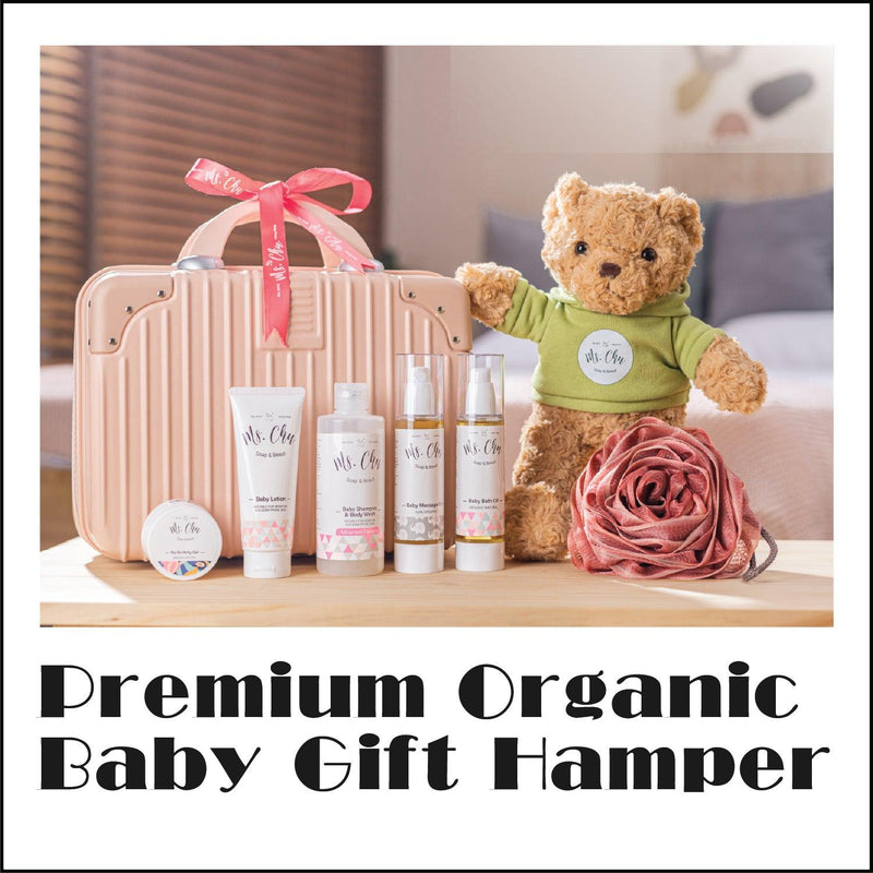 Premium Organic Baby Gift Hamper - Ms. Chu Soap & Beaut