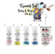 Hair & Body Care Travel Set | Natural Shampoo & Body Wash | Sensitive Skin