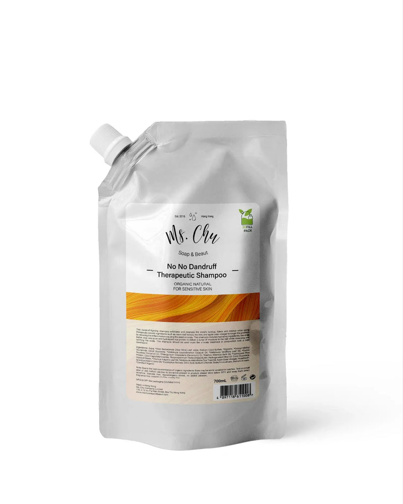 No No Dandruff Therapeutic Shampoo Refill Pack - Ms. Chu Soap & Beaut