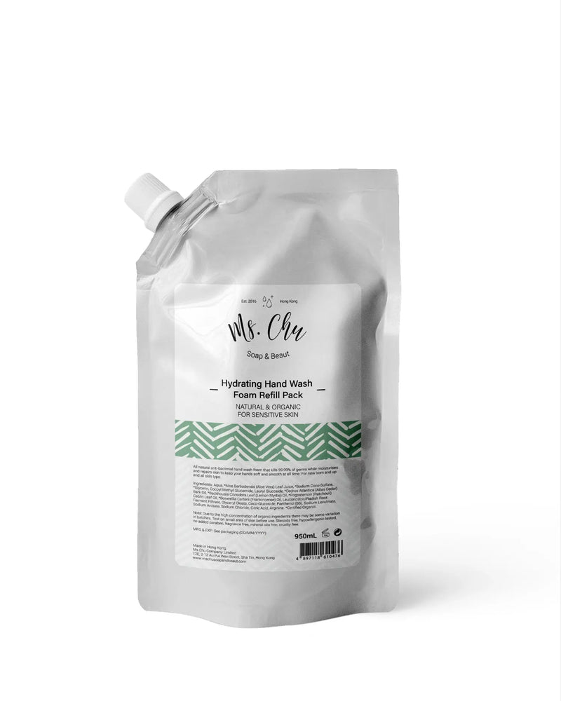 Organic Hand Wash Foam Refill Pack - Ms. Chu Soap & Beaut