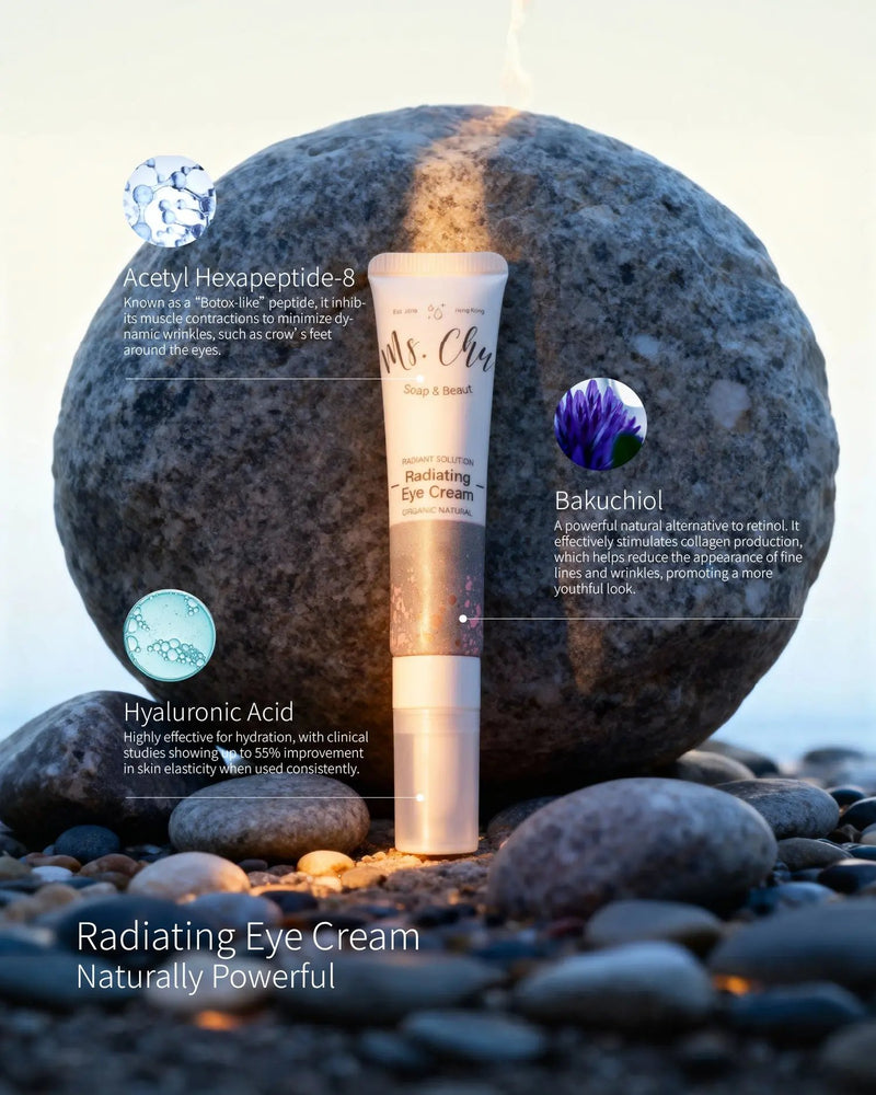 Radiating Eye Cream - Ms. Chu Soap & Beaut
