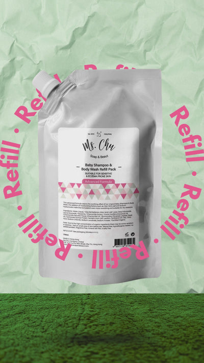 有機頭皮舒緩洗頭水補充裝