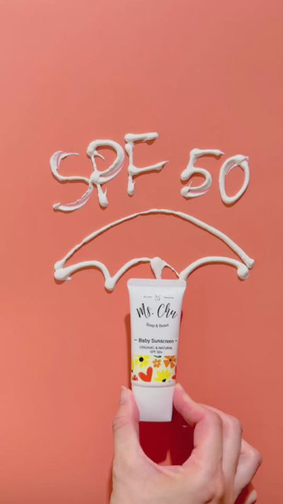 有機物理防曬嬰兒(兒童)防曬霜 SPF50+