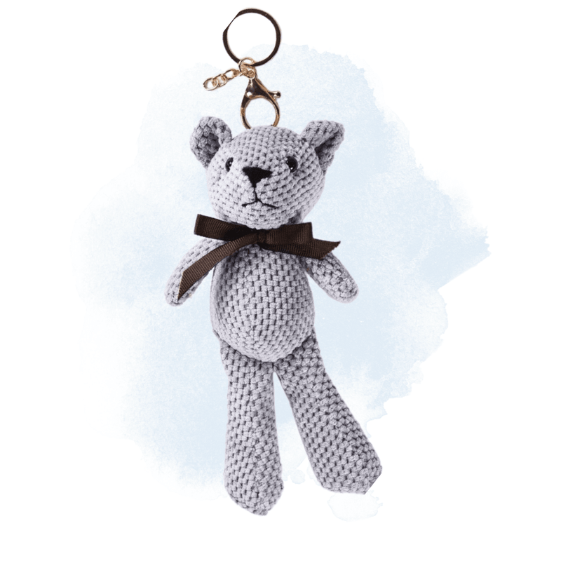 Ms. Chu Teddy Bear Bag Charm/ Key Chain