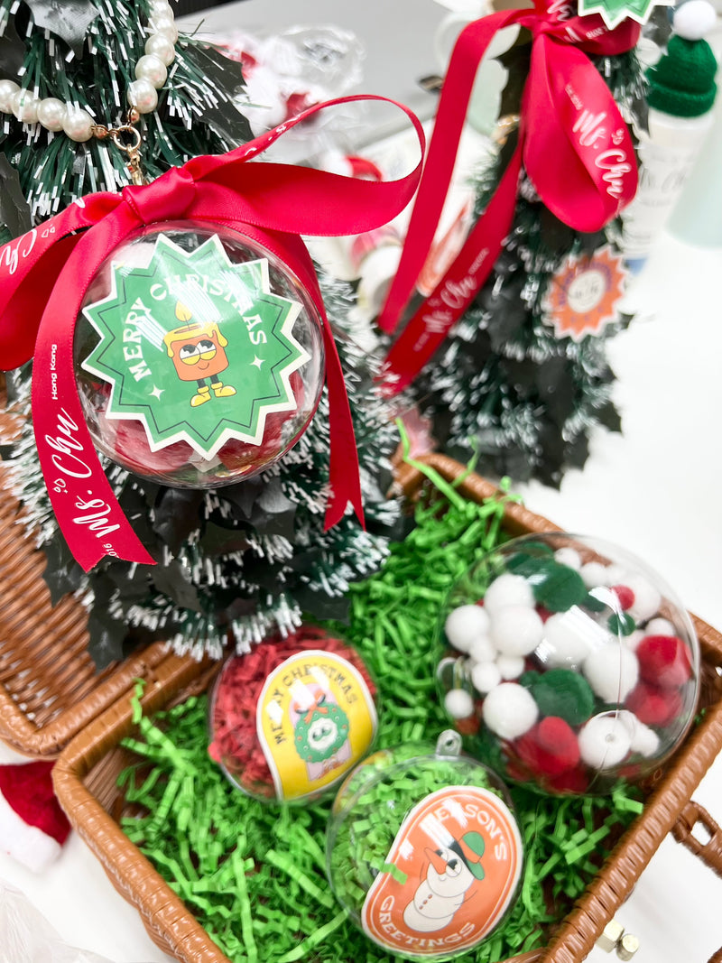 FREE Ms. Chu X Make-A-Wish Hong Kong DIY Christmas Ornament Donation Workshop - SAVE a Seat while it LASTS!